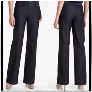 Halogen Jean Style Taylor Fit Trousers - Indigo